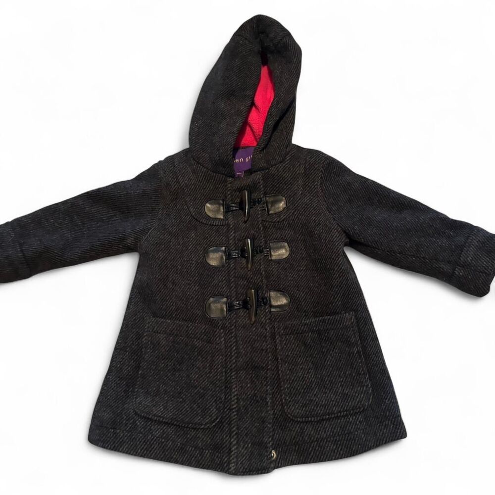 Madden-girl Women's Grey and Black Coat